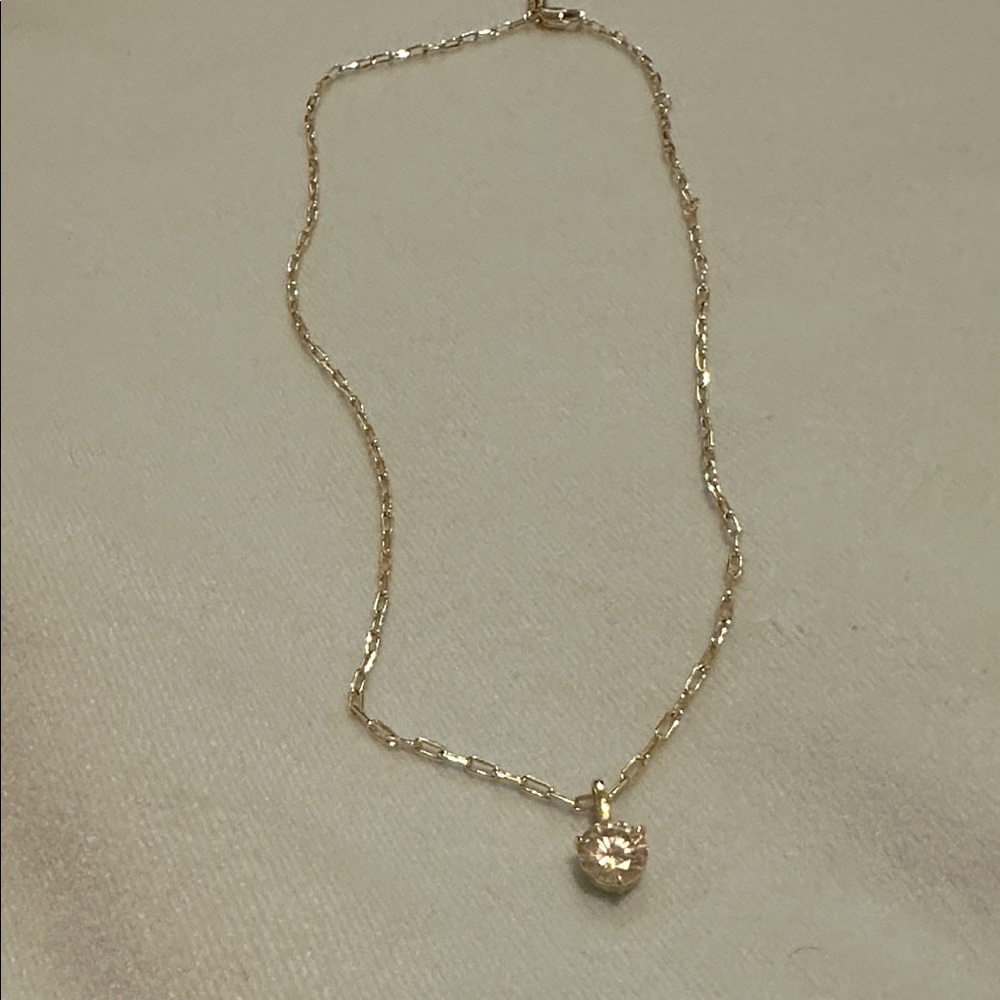 Melinda Maria Elegant Gold Necklace with Pendant